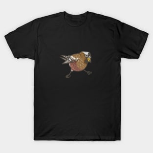 Gray-Crowned Rosy Finch T-Shirt